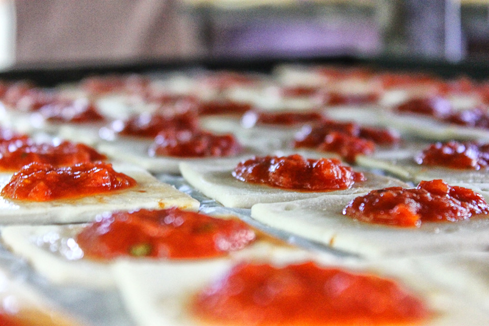 pizzette per aperitivo